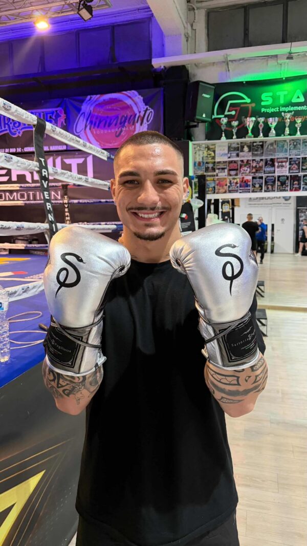 Guantoni da Boxe Fuoriclasse™ personalizzato Diego "EL TORO" Lenzi