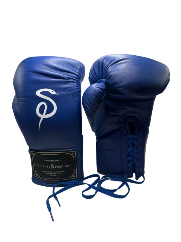 Guantoni Amatoriale Blu logo Bianco da Pugilato Guantoni Amatoriale™ da Pugilato