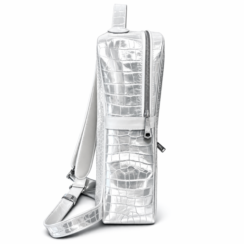 Zaino Bianco 2 Sartoria Pugilistica Zaino in pelle Cocco