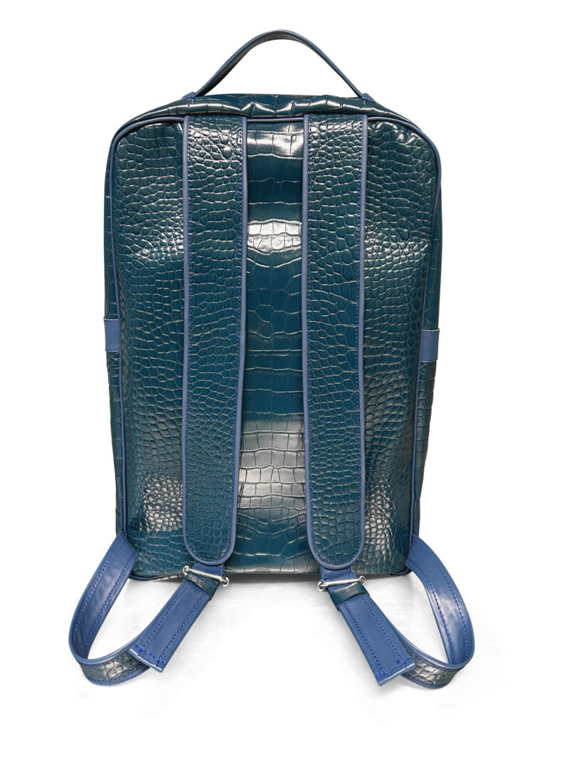 Zaino Blu 3 Sartoria Pugilistica Zaino in pelle Cocco