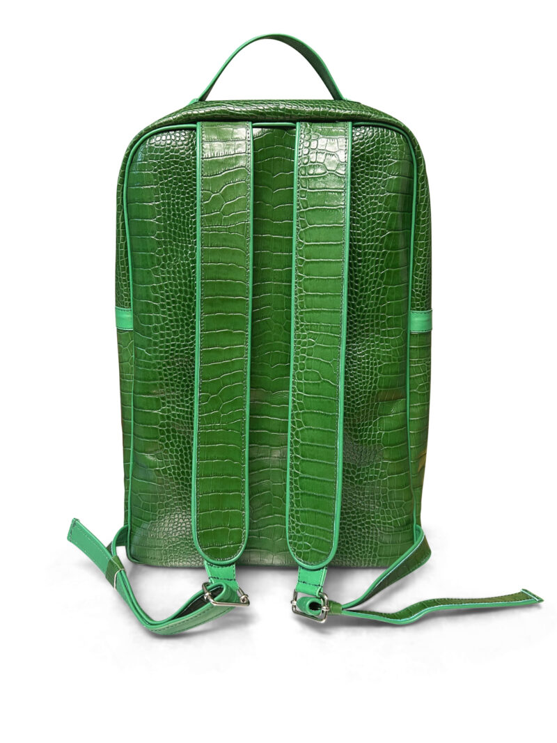 Zaino Verde 2 Sartoria Pugilistica Zaino in pelle Cocco