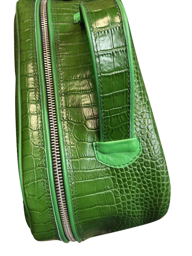 Zaino Verde 3 Sartoria Pugilistica Zaino in pelle Cocco